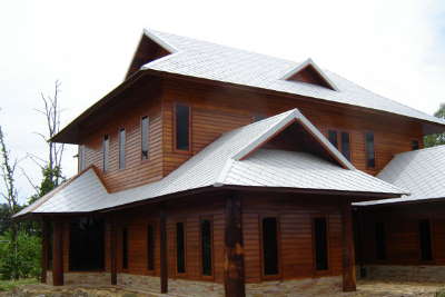 บ้านทรงไทย โรงโม่โชคชัย