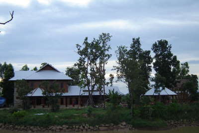 บ้านทรงไทย โรงโม่โชคชัย
